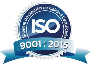 Sistema de Gestión de Calidad certificado ISO 9001:2015